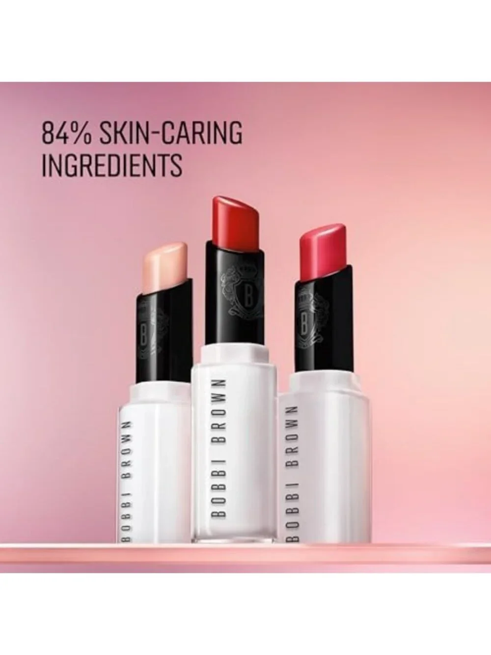 Hydrating Tinted Lip Balm | Plumping Peptide Treatment, Bare Raspberry, 0.08 oz